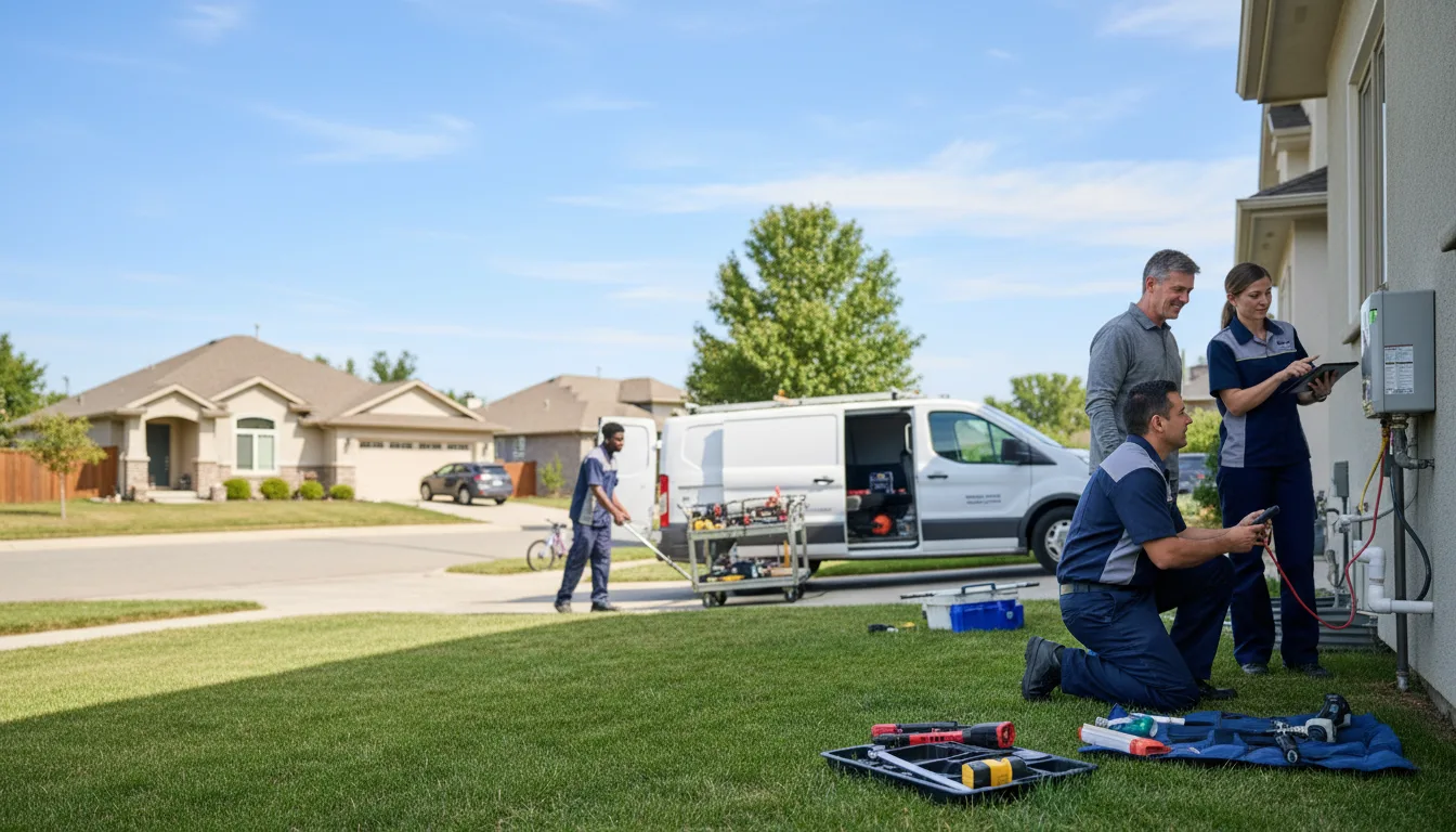 Tankless water heater service in Bremen, OH